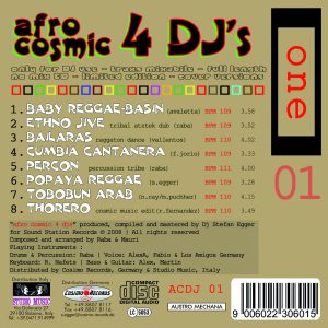 afro cosmic 4 DJs | vol. 1