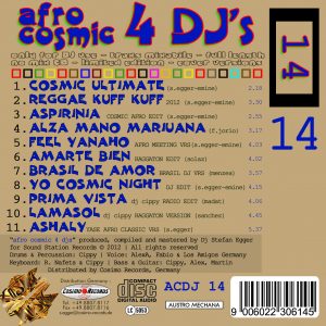 afro cosmic 4 DJs | vol. 14