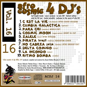 afro cosmic 4 DJs | vol. 16