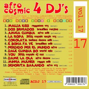 afro cosmic 4 djs | vol. 17