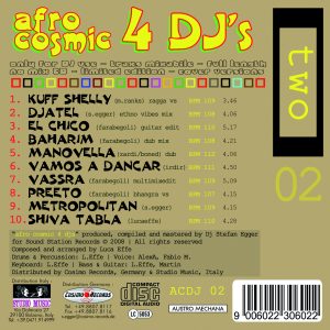 afro cosmic 4 DJs | vol. 2