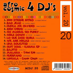 afro cosmic 4 DJs | vol. 20