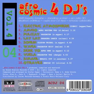 afro cosmic 4 DJs | vol. 4