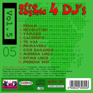 afro cosmic 4 DJs | vol. 5