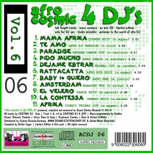 afro cosmic 4 DJs | vol. 6