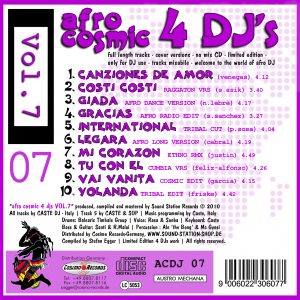 afro cosmic 4 DJs | vol. 7