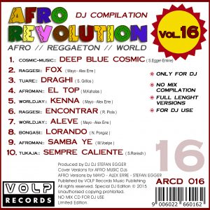Afro Revolution CD Vol. 16 | Deep Blue Cosmic