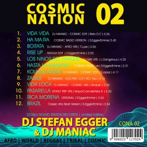 COSMIC NATION 02 | Stefan Egger + Maniac