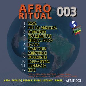 Afro Ritual 003 | No Mix CD