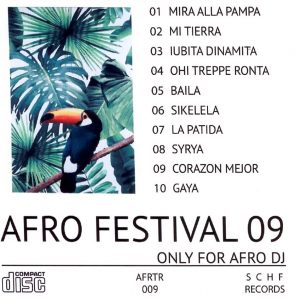 Afro Festival CD 09 | Only for Afro DJs